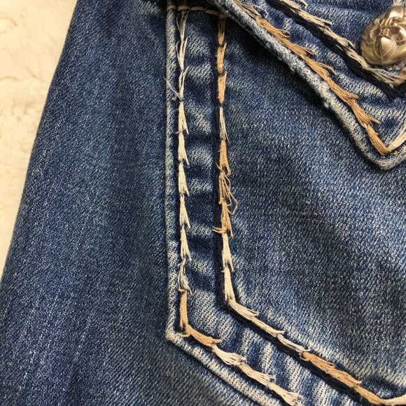 Miss Me Classic Bootcut Denim Jeans Size 28 x 32.5" - Picture 6 of 16